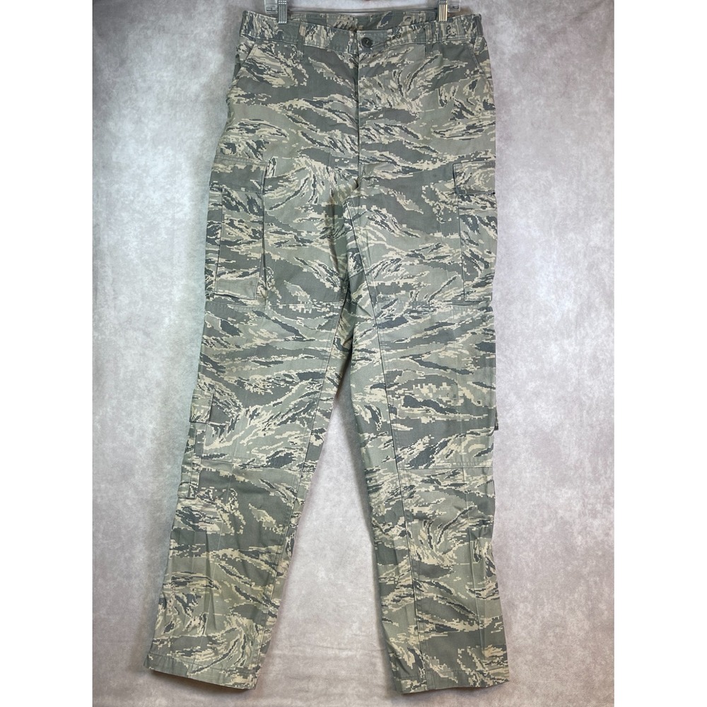 US Military Pants Mens 36x35 Digital Tiger Stripe Camouflage Air Force Utility